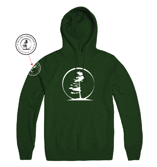 Green Jack Pine Conservation Volunteer Hoodie